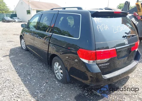 2010 Honda Odyssey Ex-L из США, поврежденный, VIN 5FNRL3H78AB016032